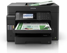 [C11CH72301,010343950535] Multifuncional Epson L15150, Ppm 32 Negro / 20 Color, Tinta Continua, Ecotank, Usb, Red, Wifi, Adf,