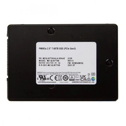 [MZ-QLB7T6B0] Ssd Samsung Enterprise Ssd Business Pm983a 7.68tb Pcie Gen3 Nvme 2.5'' U.2 Enterprise Ssd Server