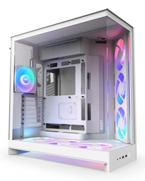 [CM-H92FW-P1] Gab Nzxt H9 Flow 2 Rgb White, Atx2.5x6,3.5x2, 2usb 3.2 Tipo A, Usb3.2 Tipo C