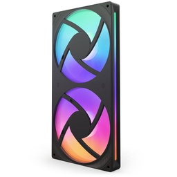 [RF-U28HF-B1-1] Kit 2 Ventiladores Nzxt U280 Unibody Rgb 280mm Negro