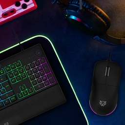 [dim-BR-936903-1] Combo Balam Rush Ktm777 Mouse/teclado Rgb/anti-ghosting/negro (br-936903)