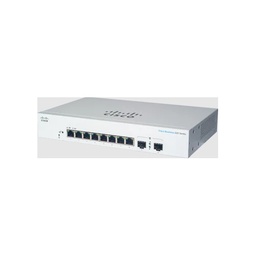 [CBS220-8T-E-2G-NA] Switch Cisco Gigabit Ethernet Business CBS220, 8 Puertos 10/100/1000 Mbps + 2 SFP, 20 Gbit/s, 8192 Entradas - Administrable