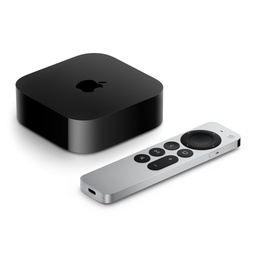 [MN893E/A] Apple TV MN893E/A, 4K Ultra HD, 128GB, Bluetooth 5.0, HDMI, Negro (3ra. Generación)