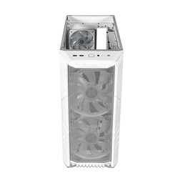 [H500-WGNN-S00-2] Gabinete Cooler Master Haf 500 Argb Blanco Tg Media Torre Atx