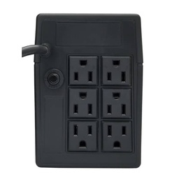 [7501693300550-V] No Break/ups Vica 650va/360w 6 Tomas Regu Y Resp Pantalla Lcd (s 650)