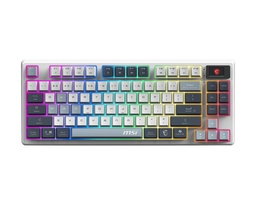[FORGE GK600 TKL W SKY US] Teclado Msi Forge Gk600 Tkl W Sky Us Inalambrico 20 Modos Rgb