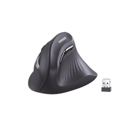 [25444] Mouse Inalámbrico En Angulo Vertical | 2.4g &amp; Bluetooth | Conecta 3 Dispositivos Simultáneamente | 4 Niveles De Dpi |  Clic Silencioso | 5 Botones Silenciosos | Soporta Win, Mac, Linux &amp; Chrome.