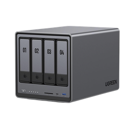 [25371B] Nasync Dxp4800 | So Ugos Pro |  Intel N100 12th Gen Intel® Quad Core™ | 4-bahias (sata) Hasta 96tb | 2* M.2 Ssd Hasta 16tb| 8gb Ddr5 (exp. A 16gb) | 2.5gb Dual Ethernet | Hdmi 4k | 2* Usb2.0 | 1*usb 3.2gen | 1* Usb 3.2gen2 | 1*usb-c 3.2gen2 | Sd