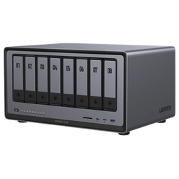 [35126B] Nasync Dxp8800 Plus | So Ugos Pro |  Intel X86 12th Gen Intel® Core™ I5 | Ssd 128 Gb | 8-bahias (sata) | 8gb Ddr5 (exp. A 32gb) | 2* M.2 Ssd | 4 Puertos Thunderbolt™4 | Wifi | 1*usb3.2 Gen2, 10gb/s | Hdmi 8k.