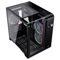 [BR-941617-1] Gabinete Balam Tank Expert Curve 6400 Mini-torre  3vent Argb Negro Br-941617