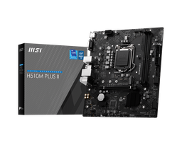 [H510M PLUS II] Tarjeeta Madre Msi H510m Plus Ii Lga 1200 Ddr4 Matx