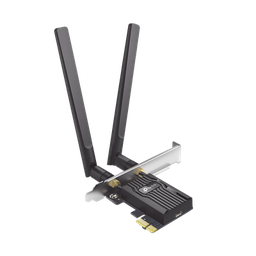 [ARCHER-TX55E] Adaptador Pcie Inalámbrico Doble Banda Ax3000 Mbps / Seguridad Inalámbrica Wpa3 /antena De Alta Ganancia / Tecnología Mu-mumo 2x2 / Soporte De Perfil Bajo Y Altura Completa / Bluetooth 5.2