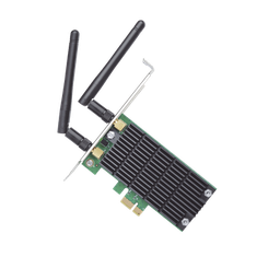 [ARCHERT4E] Adaptador  Pci Inalámbrico Doble Banda Ac 1200 Mbps / Antena De Alta Ganancia / Tecnología Mu-mumo 2x2 / Soporte De Perfil Bajo Y Altura Completa