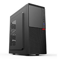 [QCHT-06] Gabinete Media Torre Quaroni Atx, Micro Atx, Mini Itx/2usb 2.0 1usb 3.0/usb 3.0/fuente 500 W/negro