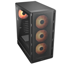 [382GA50.0003] Gab Cougar Case Airface Pure Pro Atx Argb Pwm Black