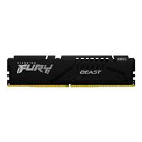 [KF552C40BB-8] Memoria Ram Kingston Dimm Ddr5 8gb 5200mt/s Fury Beast Black Cl40 288pin 1.25v C/disipador De Calor
