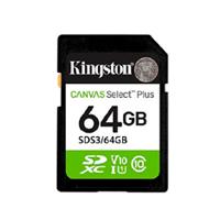 [SDS3/64GB] Memoria Flash Sd Kingston Sdxc Canvas Select 64gb 100mb/s C10 Uhs-i U1 V10 (sds3/64gb)