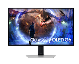 [LS27DG612SLXZX] Monitor Led Samsung 27 Pulgadas / G6 Odyssey Gamer/  Qhd (2560 X 1440)/ Oled / Plano/ Dp/