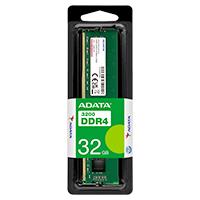 [AD4U320032G22-SGN-1] Memoria Adata Udimm Ddr4 32gb Pc4-25600 3200mhz 288pin 1.2v Pc (ad4u320032g22-sgn)