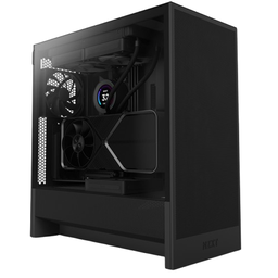 [CC-H52FB-01-1] Gabinete Nzxt H5 Flow Negro Vidrio Templado 2 Ventiladores F120q Atx Mid Tower Usb Tipo C Gamer