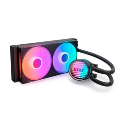 [RL-KR24C-B1] Disipador De Enfriamiento Liquido Nzxt Kraken Core 240mm Aio Rgb Cap Rgb Core Fan Black