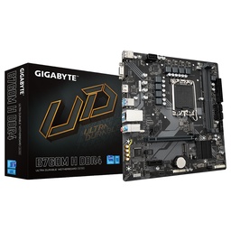 [B760M H] Tarjeta Madre Gigabyte B760m H / Intel Socket 1700 / Ddr5 8000 Mt/s / Hdmi / Vga / Micro Atx / Gama