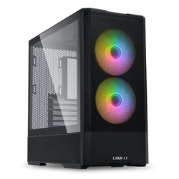 [G99.LAN207RX.00] Gabinete Lian Li  Lancool 207 Black  2 Vent Argb 140mm, 2 Vent Pwm 120mm, Crist Temp Malla Matx / Atx