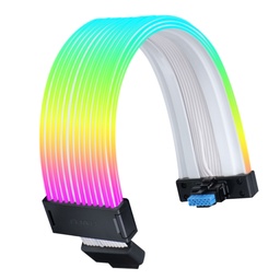 [G89.PW24-1W-T.00] Cable Lian Li Atx 24pin Cpu Rgb Pw24-1w-t Controlador Incluido