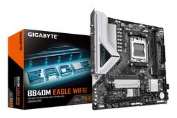 [B840M EAGLE WIFI6] Tarjeta Madre Gigabyte B840M EAGLE WIFI6, Micro-ATX, Socket AM5, AMD B840, 128GB DDR5, HDMI/DP para AMD