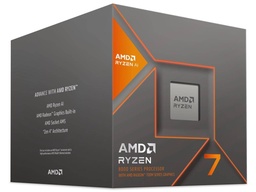 [100-100001236BOX-3] Procesador AMD Ryzen 7 8700G con AMD Radeon Graphics, Socket AM5, 5.10GHz, 8 Núcleos, 16MB Caché - Incluye Disipador