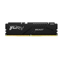 [KF556C40BB-32-2] MEMORIA RAM KINGSTON DIMM DDR5 32GB 5600MT/S FURY BEAST BLACK XMP CL40 288PIN 1.25V C/DISIPADOR DE CALOR P/PC/GAMER/ALTO RENDIMIENTO (KF556C40BB-32)