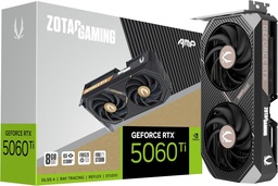 [ZT-B50610F-10M] Tarjeta de Video Zotac Gaming Geforce Rtx 5060 Ti 8gb Amp Black Gddr7, 128bit, Hdcp, Three Dp, Hdmi, Medium