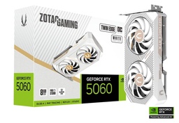 [ZT-B50600Q-10M] Tarjeta de Video Zotac Geforce Rtx 5060 Twin Edge Oc White Edition 8gb Gddr7 128bits
