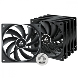 [ACFAN00250A] ARCTIC VENTILADOR F12 PWM PST (BLACK) - 5 PACK