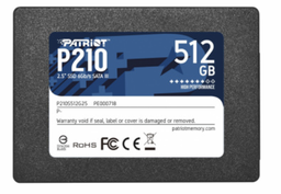 [P210S512G25] Ssd Patriot P210 512gb Sata 3 2.5"