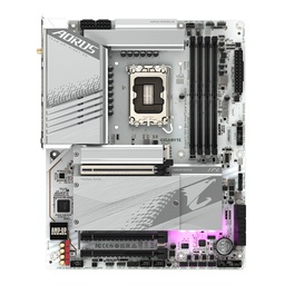 [Z790 A ELITE AX ICE] Tarjeta Madre Gigabyte Z790 A Elite Ax Ice S-1700 / 4x Ddr5 / Hdmi / Dp / Wifi / Bt / Pcie 5.0/ Atx / Gama Alta