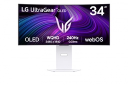 [34GX90SA-W] Monitor Lg 34gx90sa-w Gaming Curvo Oled Ultragear 34 Pulg,3440x1440,240hz,21:09,tr 0.03ms
