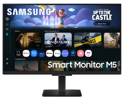 [LS27FM500ELXZX] Monitor Led Samsung 27 Pulgadas /smart Monitor M5/ Fhd (1920 X 1080)/ Va/ Plano/ Hdmi /bt/ Wifi/ 60
