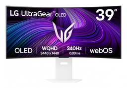[39GX90SA-W] Monitor Pc Lg 39gx90sa-w Gaming Curvo Ultragear Oled 39 Pulg,240hz,3440x1440,21:9,brillo