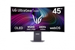 [45GX90SA-B] Monitor Pc Lg 45gx90sa-b Gaming Curvo Ultragear Oled 45pulg,240hz,3440x1440,21:9,800r,tr