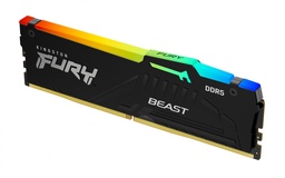[p-KF560C30BBEA-32] KINGSTON DDR5 32GB DIMM 6000MT/s FURY BEAST  BLACK RGB EXPO KF560C30BBEA-32