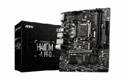 [Dim-H410M-APRO] Tarjeta  Madre MSI H410m-a Pro Socket 1200 INTEL 10 Gen DDR4
