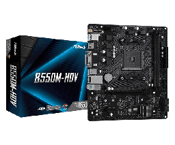 [Dim-30591] TARJETA MADRE ASROCK B550M-HDV AM4 RYZEN GEN/3 PCIe/4.0 PUE