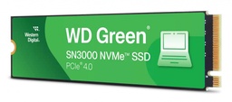 [dim-WDS100T4G0E-00CPS0] Unidad De Estado Solido Ssd Interno Wd Green Sn3000 1tb M.2 2280 Nvme Pcie Gen4 X4 Lect.5000mbs