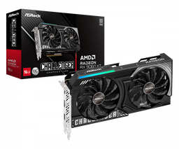 [RX9060XT CL 16GO,4711581491205] Tarjeta De Video Asrock Amd Radeon Rx 9060 Xt Challenger Oc/16gb Gddr6/pcie 5.0 X 16/128 Bits/boost