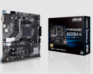 [PRIME A520M-K/CSM] Mb Asus A520 Amd S-am4 5a Gen /2x Ddr4 3200 /hdmi 2.1 /m.2 /4x Usb3.2 /micro Atx /gama Basica