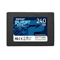 [PBE240GS25SSDR] Unidad De Estado Solido Interno 240gb Patriot Burst Elite 2.5 Sata 3 Lect.450/escr.320mbs 7mm