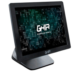 [GMPOS215] Monitor Touchscreen Capacitivo Ghia / 15 Pulgadas / Hdmi, Vga, Usb / Punto De Venta