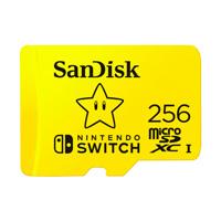 [SDSQXAO-256G-GNCZN] Memoria Sandisk Micro Sdxc 256gb Nintendo Switch 100mb/s 4k U3 V30 Sdsqxao-256g-gnczn