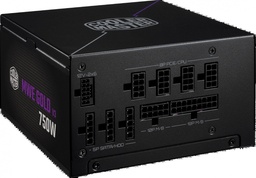 [MPX-7503-AFAG-2BUV] Fuente De Poder Cooler Master 750w / Negro / Mwe V3 Atx 3.1/80plus Gold Certificada/ Modular /gamer
